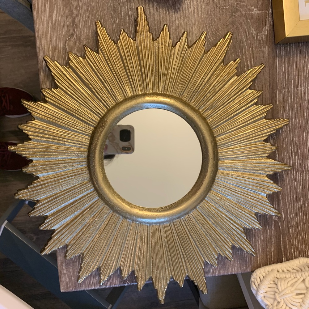 Gold Sunburst Mirror